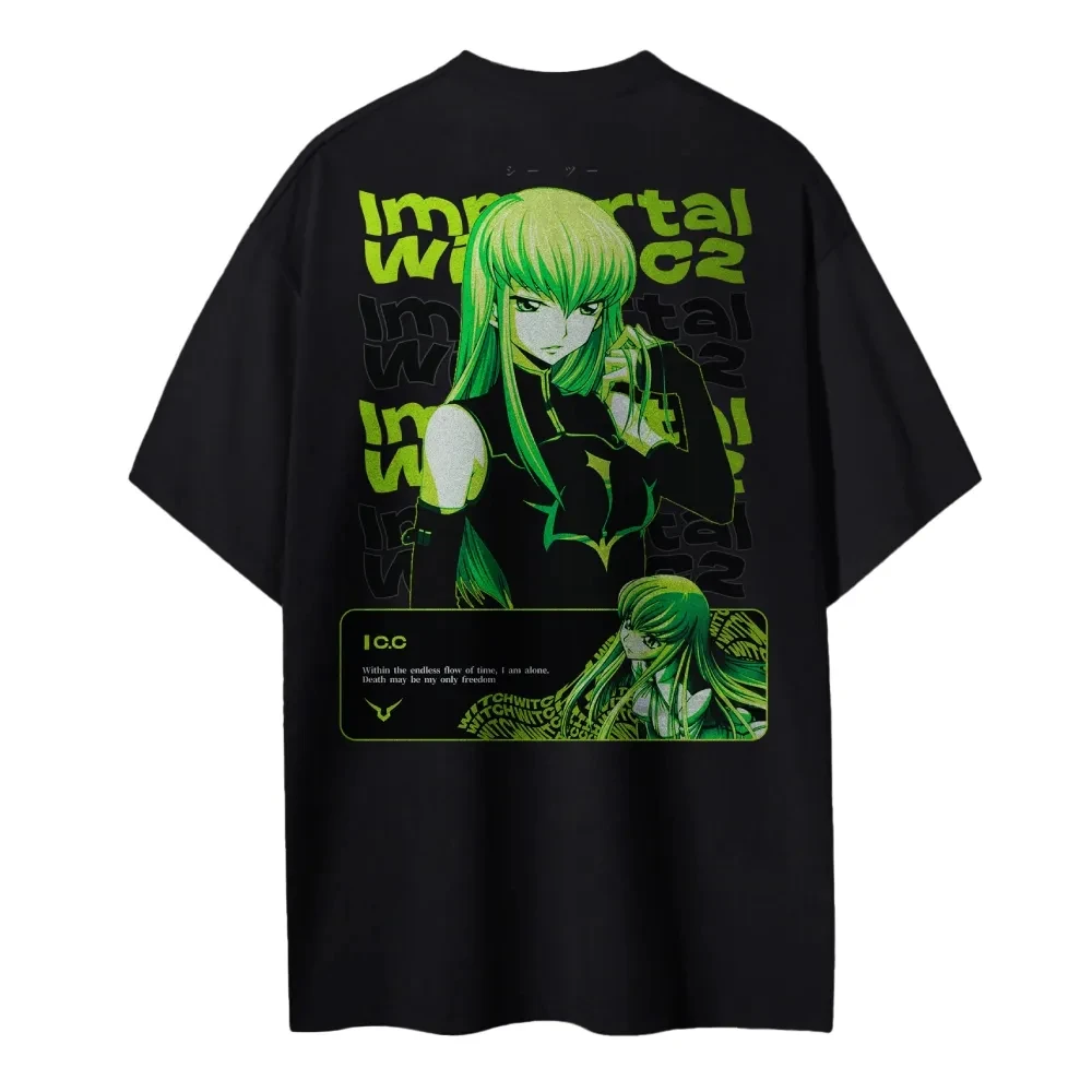 Men Shoes Japan - New Code Geass T-Shirt C.C. Character