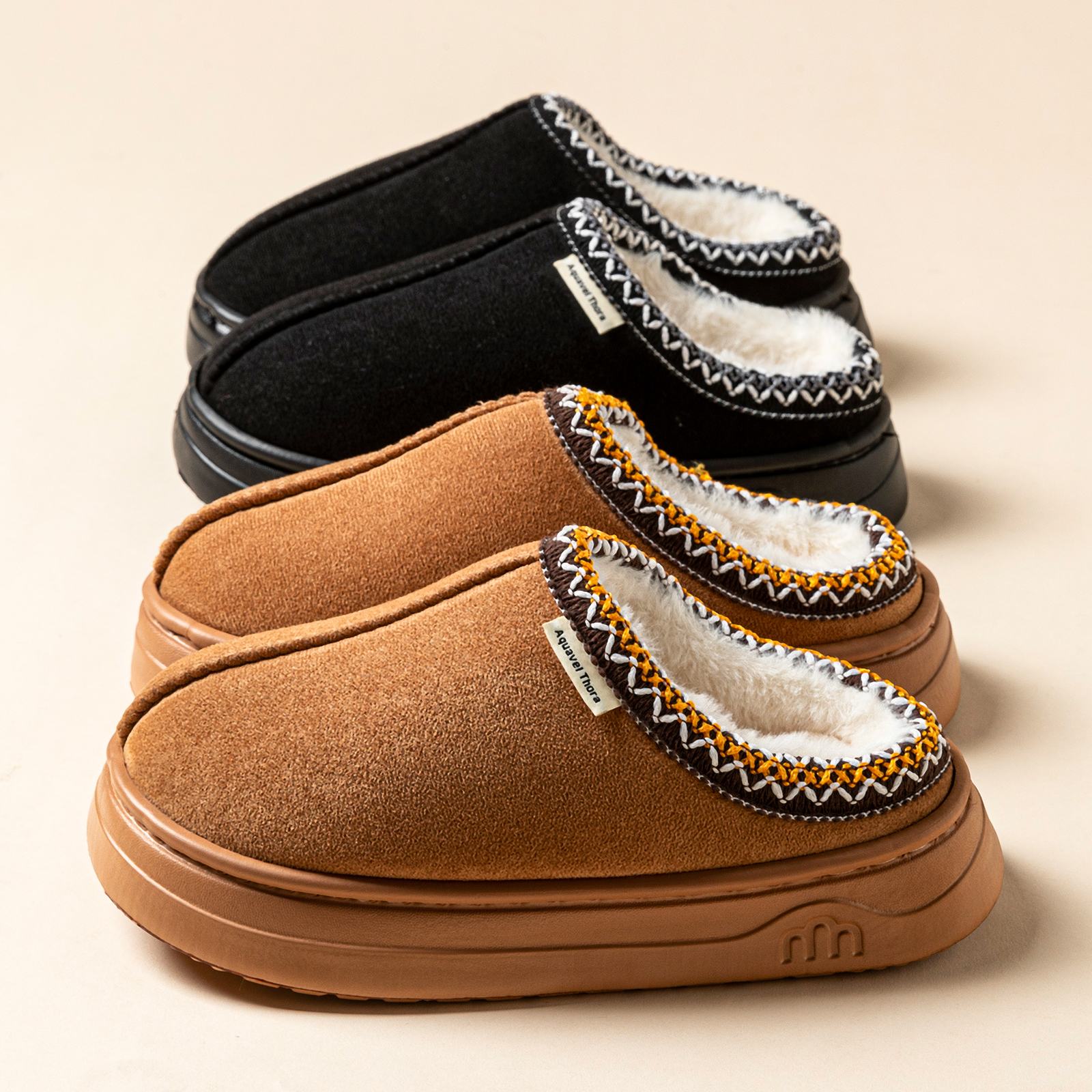 Men'S Shoes Dress Casual - Winter Anti-slip Women's Soft Slipper Boots