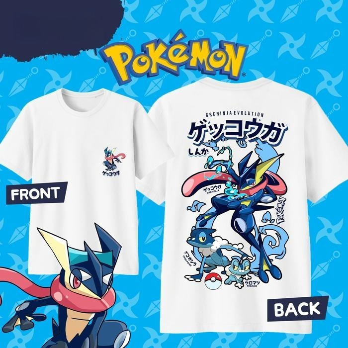 Men Shoes Under 100 - 2025 Summer Pokémon Anime GRENINJA 100%