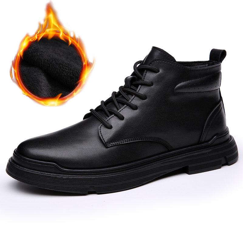 Men Shoes Under 100 - 100% Genuine Leather Shoes Men Autumn