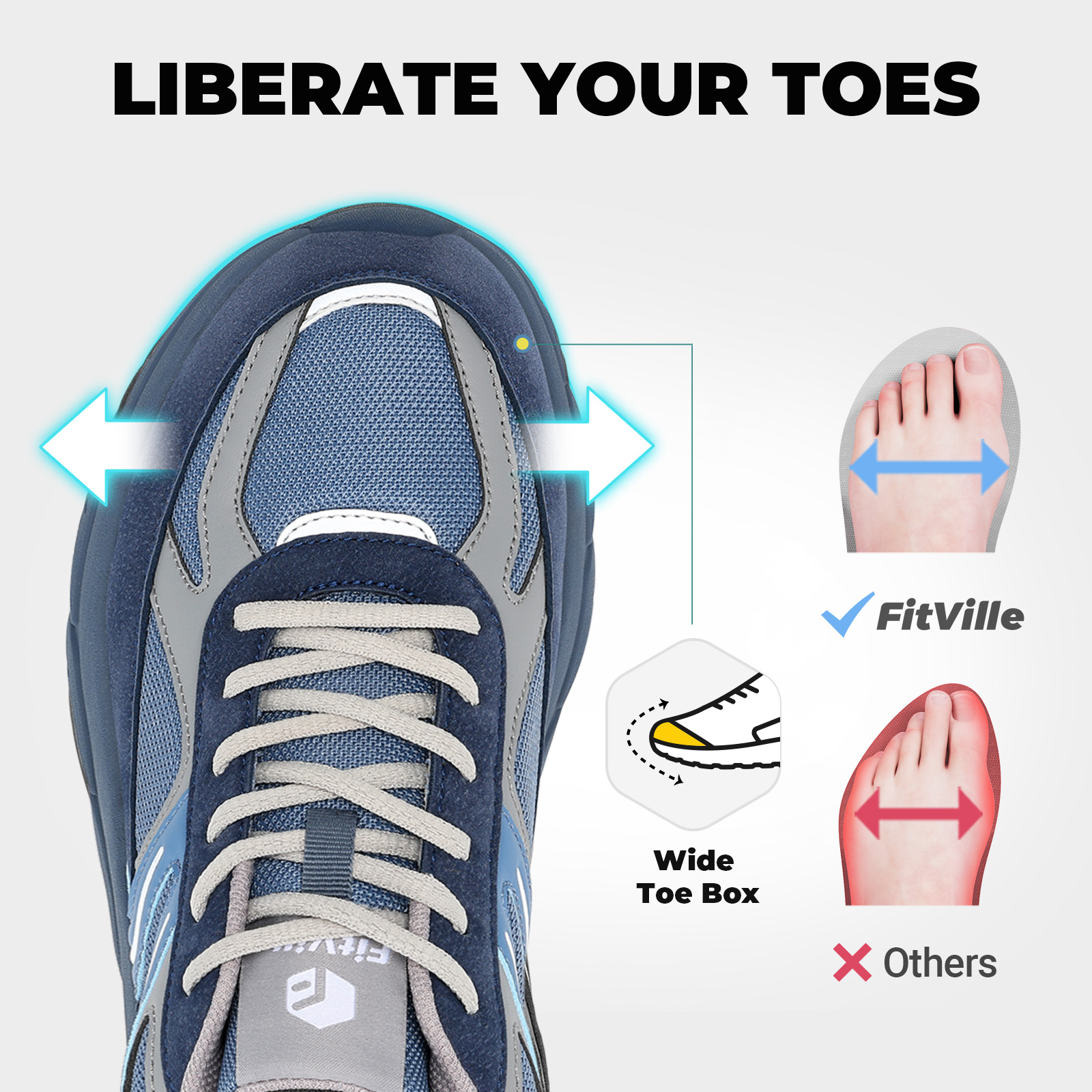 Fittington Wide Shoes For Man  - Men'S Shoes V5 Rnr recensione e prezzo