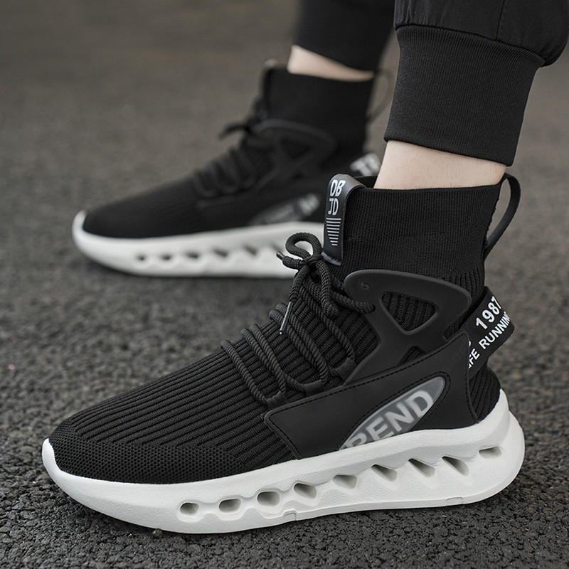 Trendy Men High Top Sock Shoes - Men Shoes Office recensione e prezzo