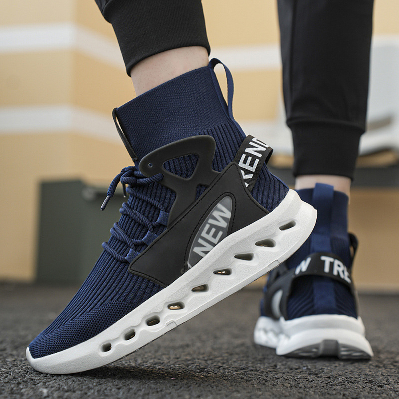 Trendy Men High Top Sock Shoes - Men Shoes Office recensione e prezzo