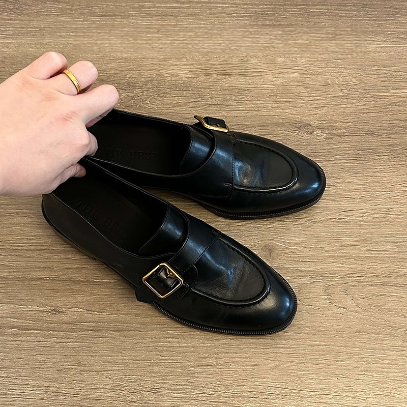 Women's Black Shoes Monk Strap - Monk Strap Shoe recensione e prezzo