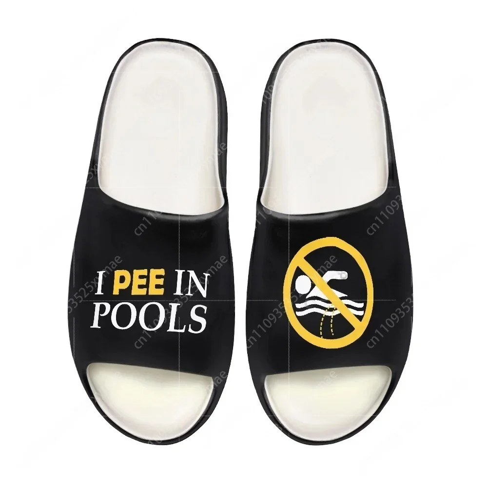I Pee in Pools Soft Sole Sllip - Men Shoes Office recensione e prezzo