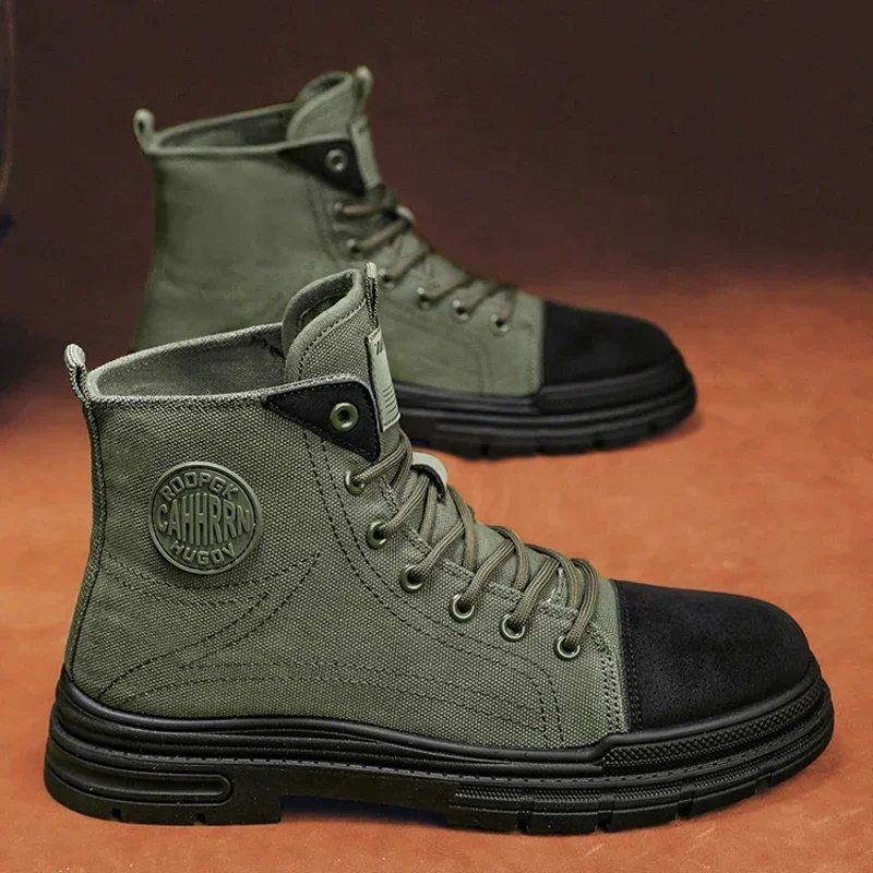 2026 Mens Boots Casual Canvas  - Men Shoes Office recensione e prezzo