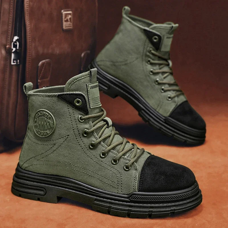2026 Mens Boots Casual Canvas  - Men Shoes Office recensione e prezzo