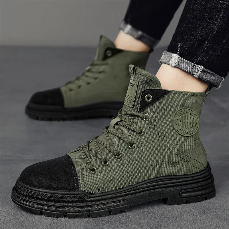 2026 Mens Boots Casual Canvas  - Men Shoes Office recensione e prezzo