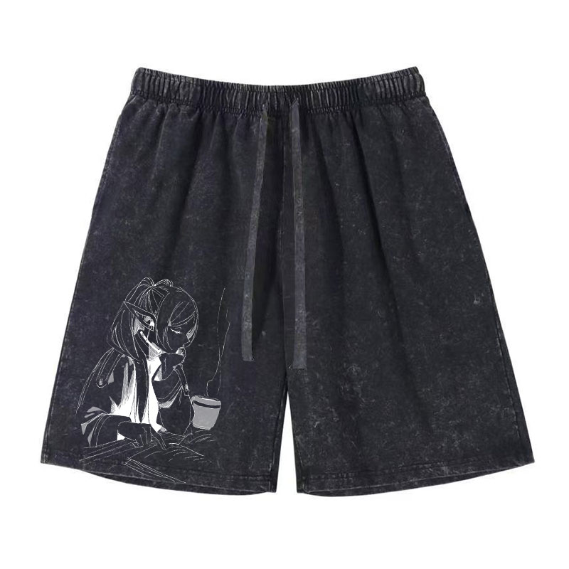 Anime Frieren Shorts Vintage W - Men'S Shoes Xl recensione e prezzo