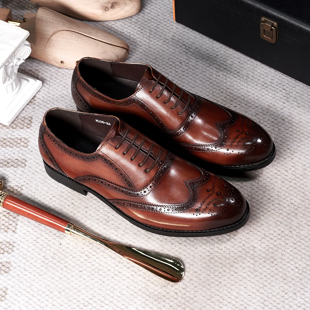 Brogue Style Men's Oxfords Gen - Monk Strap Shoe recensione e prezzo