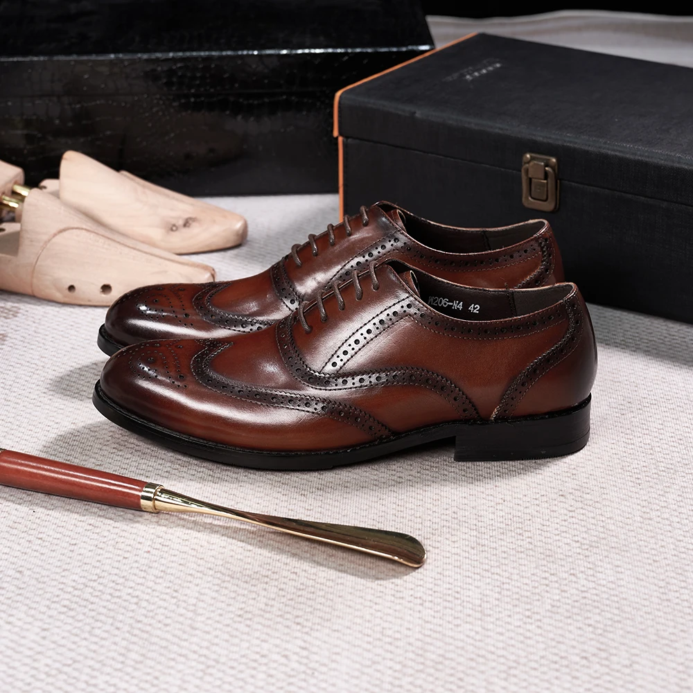 Brogue Style Men's Oxfords Gen - Monk Strap Shoe recensione e prezzo