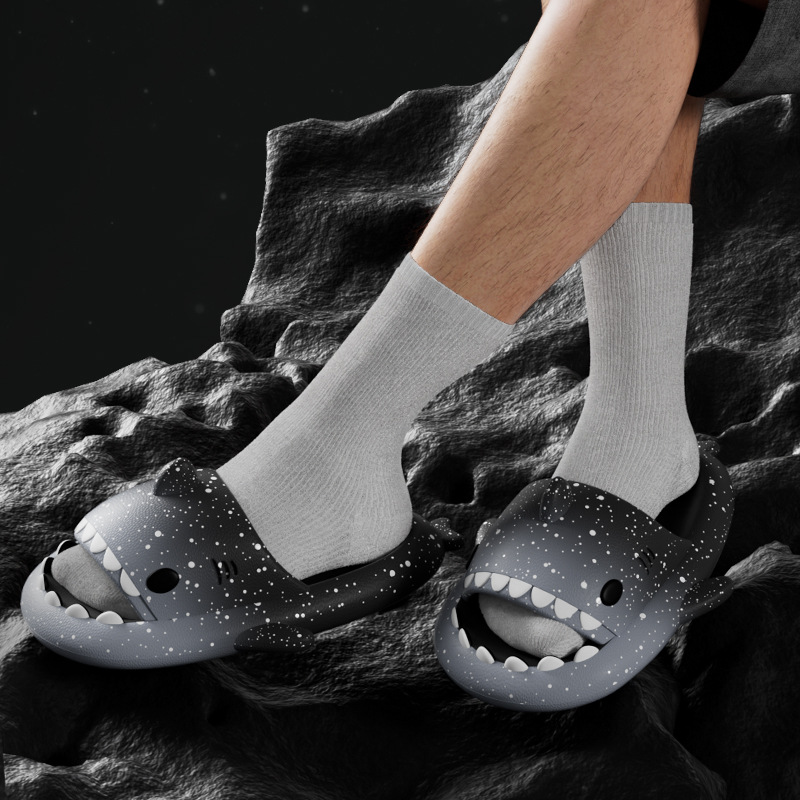 Cute Cartoon Shark Slippers Fo - Men'S Shoes For Summer recensione e prezzo