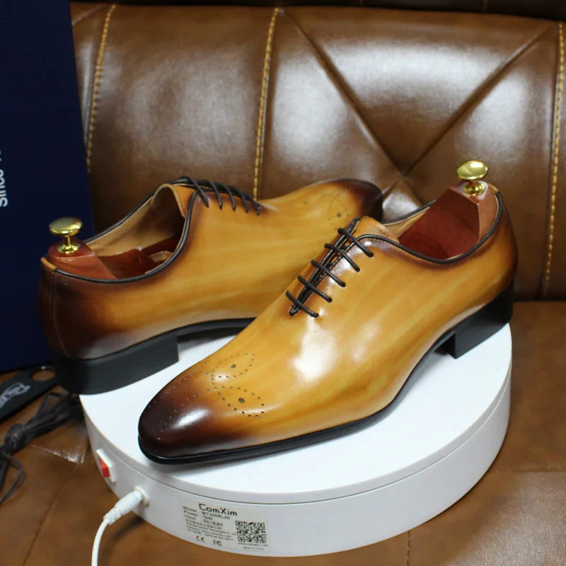 Mens Oxford Genuine Leather Sh - Monk Strap Shoe recensione e prezzo