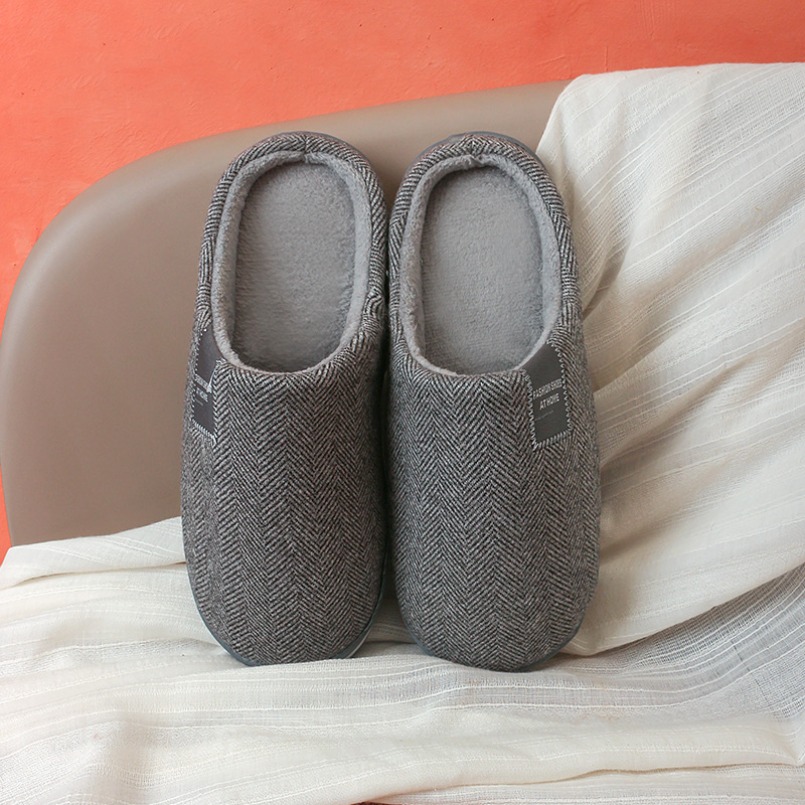 House Slipper Men Fuzzy Winter - Men'S Shoes Grip recensione e prezzo