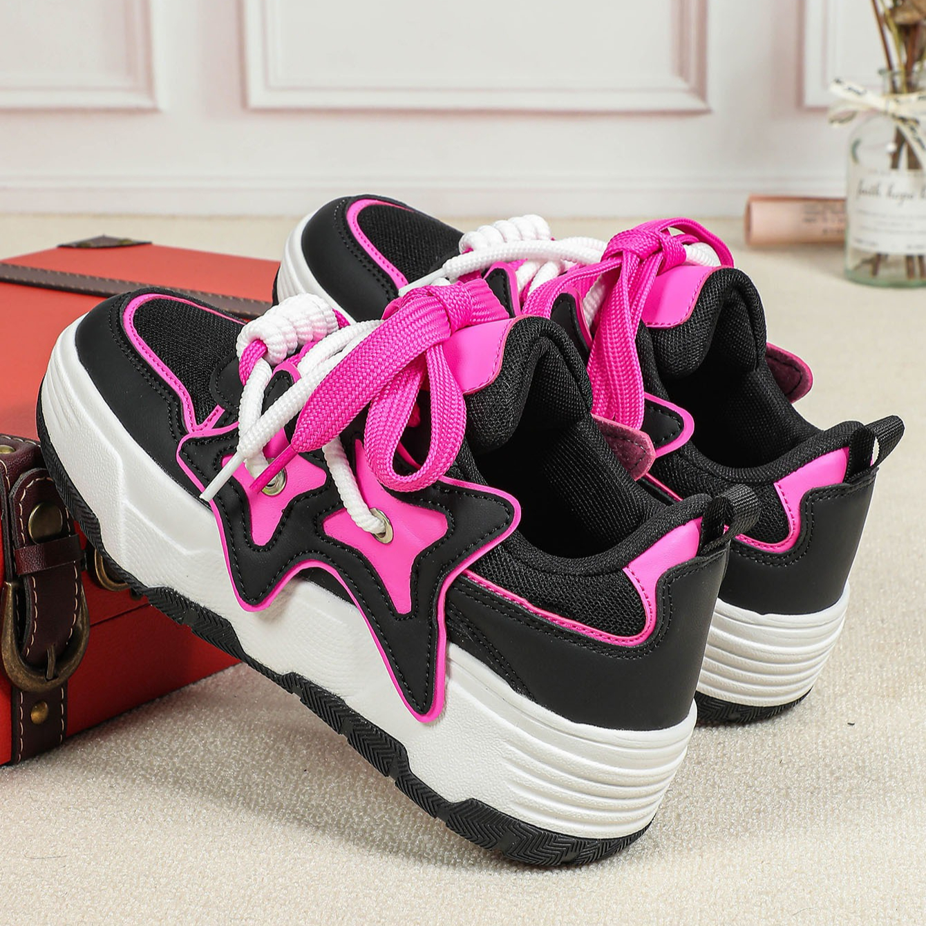 Trendy Platform Sneakers Women - Running Shoes Lightweight recensione e prezzo