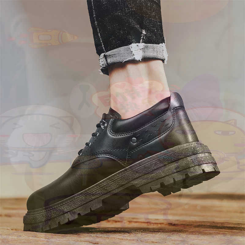 Dark Natural Leather Fashion T - Men'S Shoes Different Types recensione e prezzo