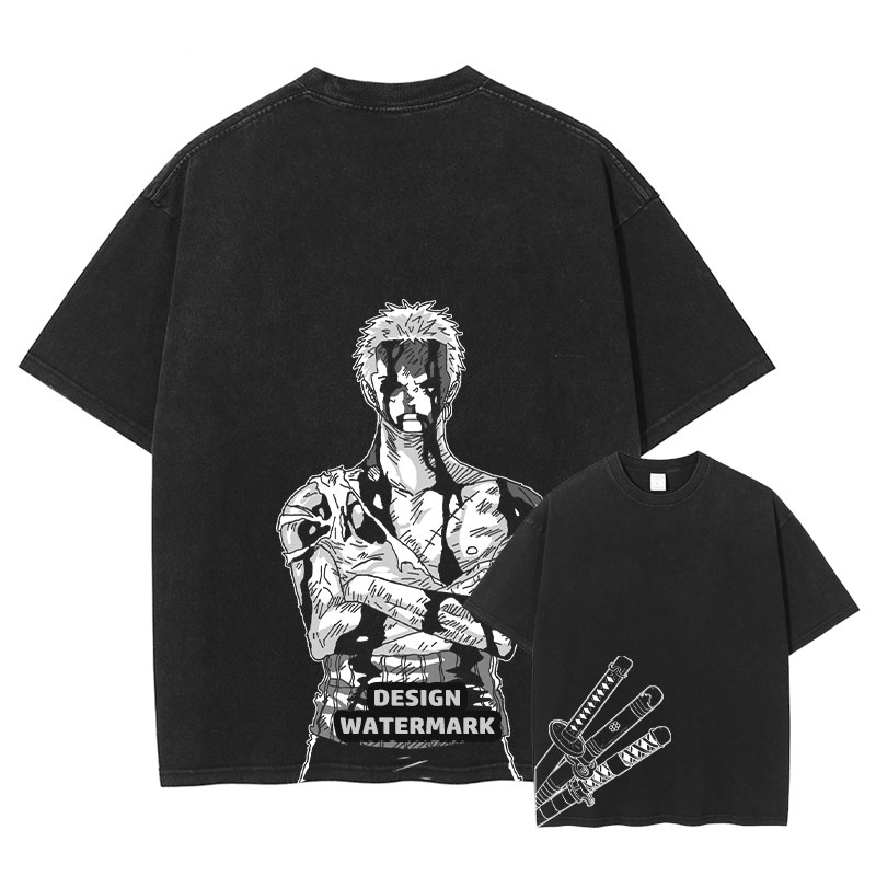 Roronoa Zoro T-shirts Anime O- - Men'S Shoes Xl recensione e prezzo