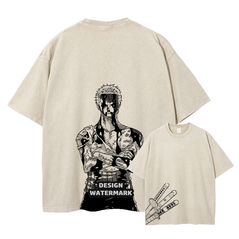 Roronoa Zoro T-shirts Anime O- - Men'S Shoes Xl recensione e prezzo