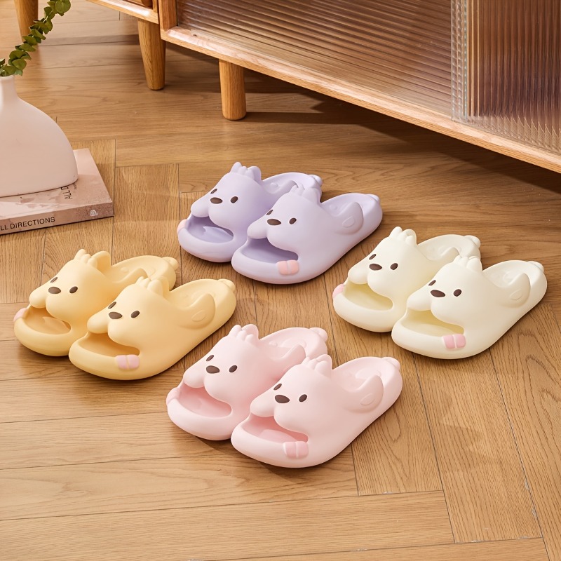 Cute Dog Cartoon Slippers Wome - Men'S Shoes For Summer recensione e prezzo