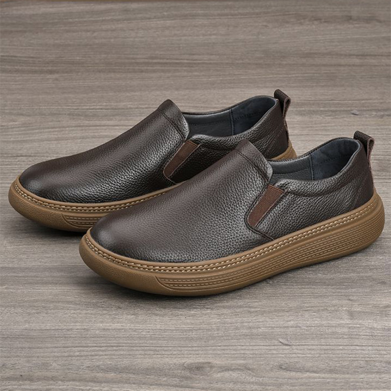 100% Genuine Leather Shoes Men - Men Shoes Under 100 recensione e prezzo