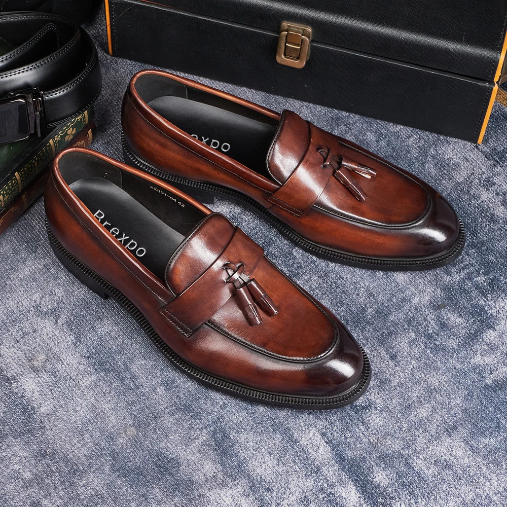 Men's Casual Breathable Leathe - Monk Strap Shoe recensione e prezzo