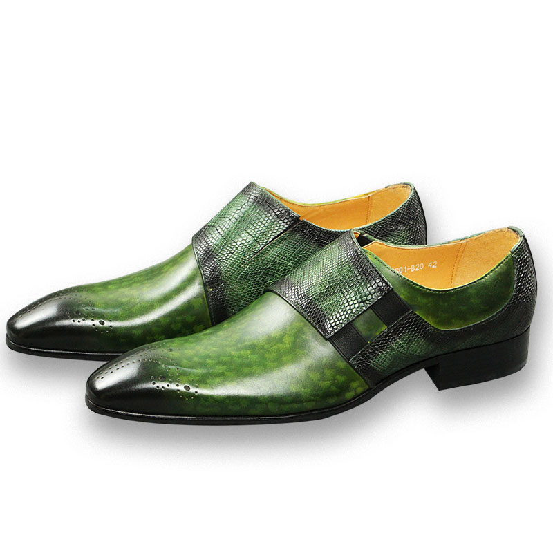Fashion Loafers Men Shoe Class - Monk Strap Shoe recensione e prezzo