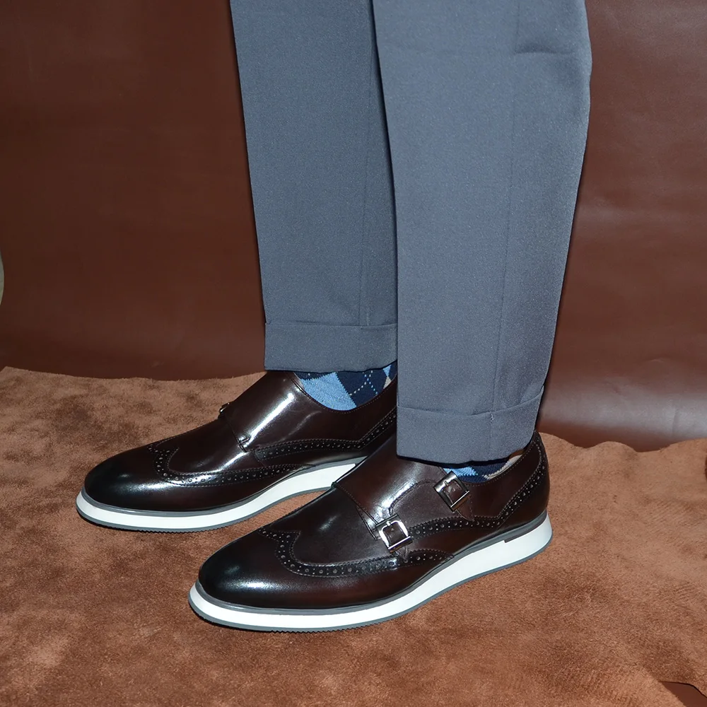 European Luxury Mens Sneakers  - Monk Strap Shoe recensione e prezzo