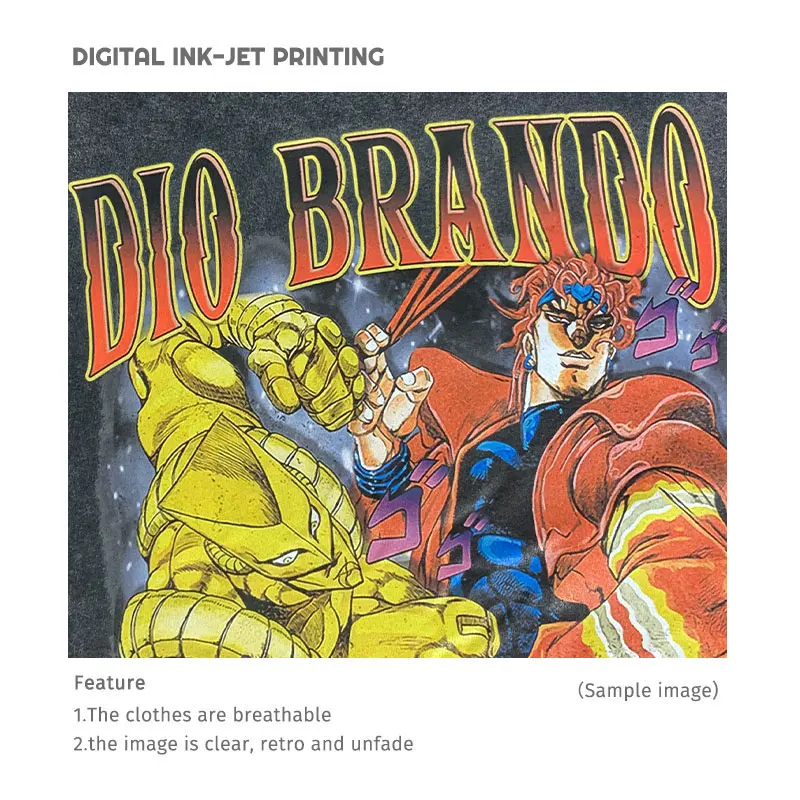Bandai Anime JoJos T Shirt Vin - Men'S Shoes Xl recensione e prezzo