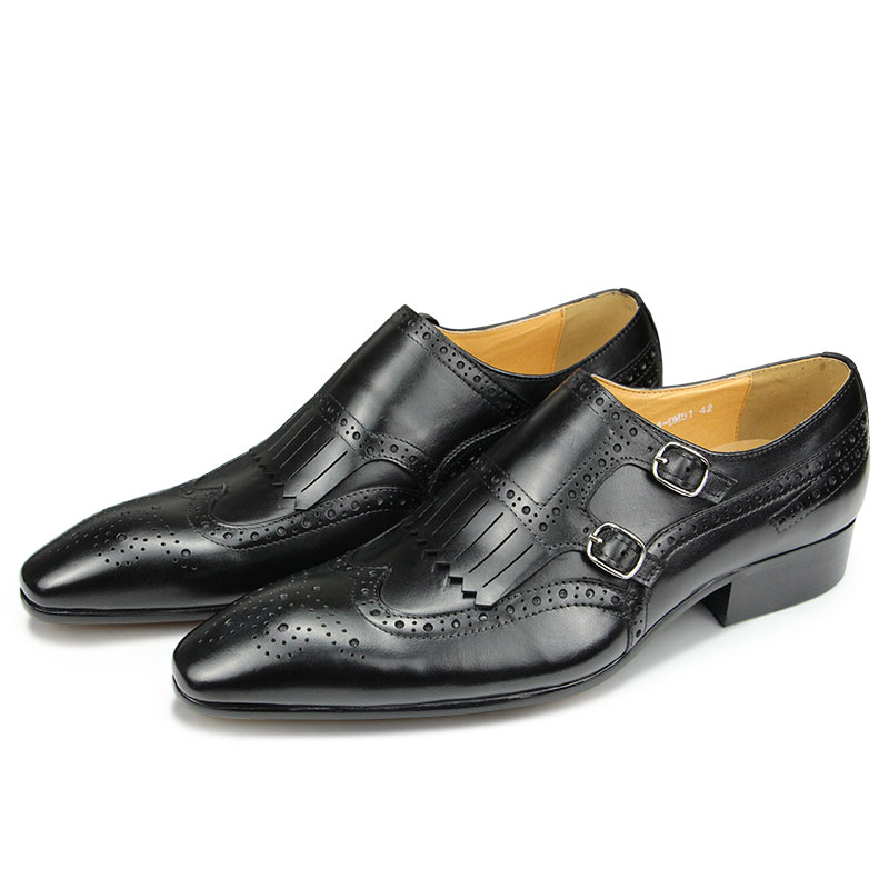 Luxury Leather Shoes  New Top  - Monk Strap Shoe recensione e prezzo