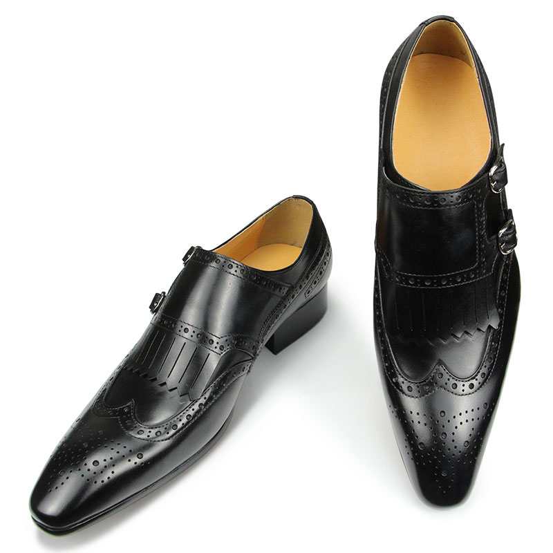 Luxury Leather Shoes  New Top  - Monk Strap Shoe recensione e prezzo