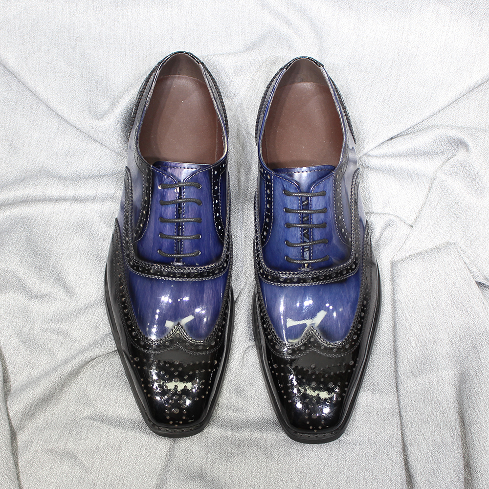 Cow Patent Leather Men's Oxfor - Monk Strap Shoe recensione e prezzo