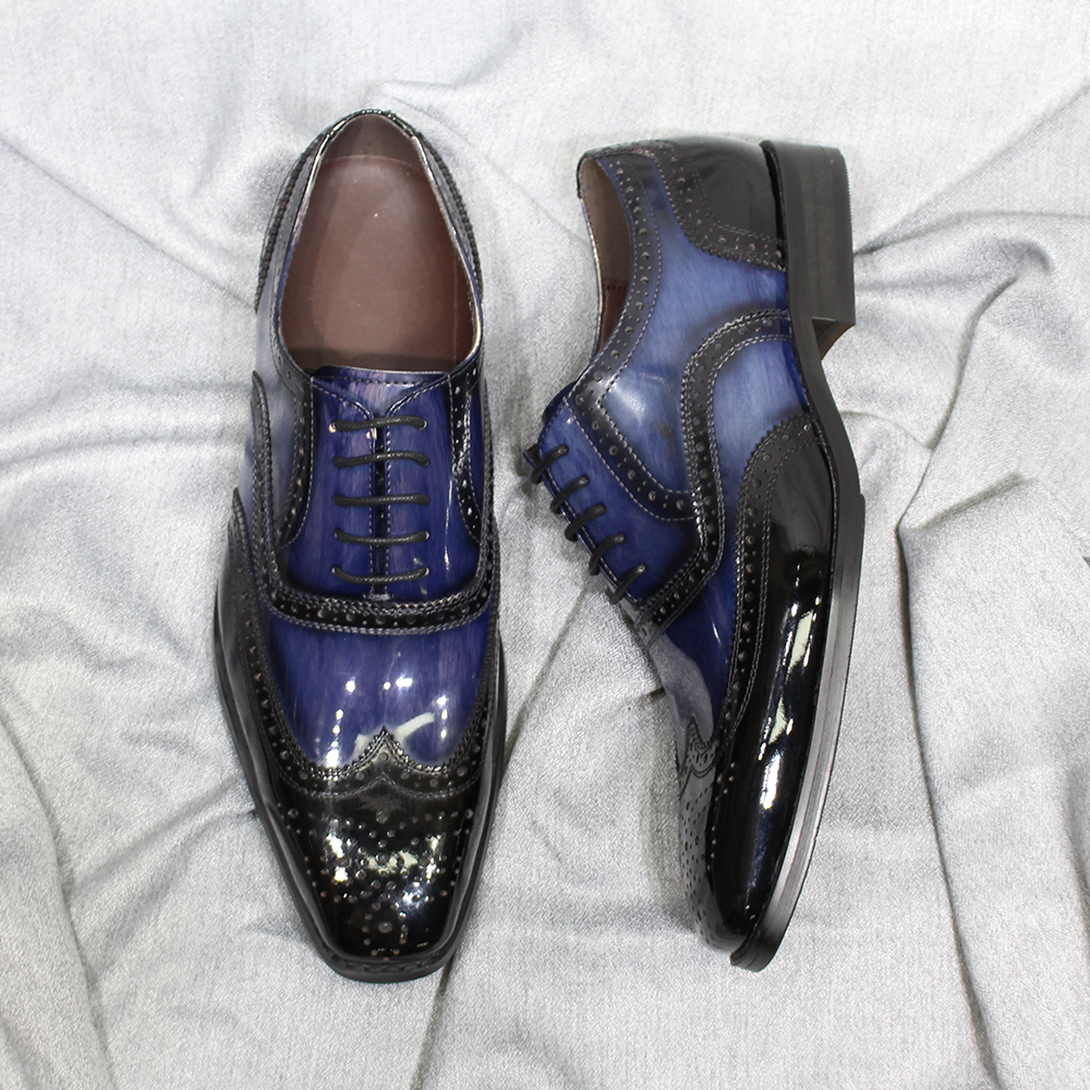 Cow Patent Leather Men's Oxfor - Monk Strap Shoe recensione e prezzo