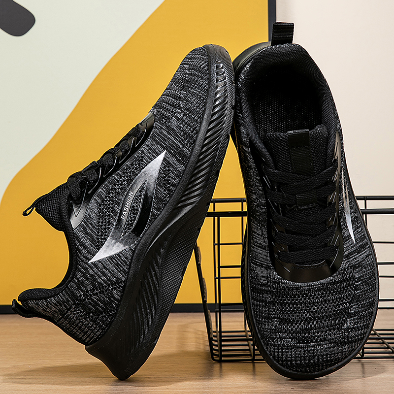 2025 Autumn Black Knitted Shoe - Running Shoes Lightweight recensione e prezzo