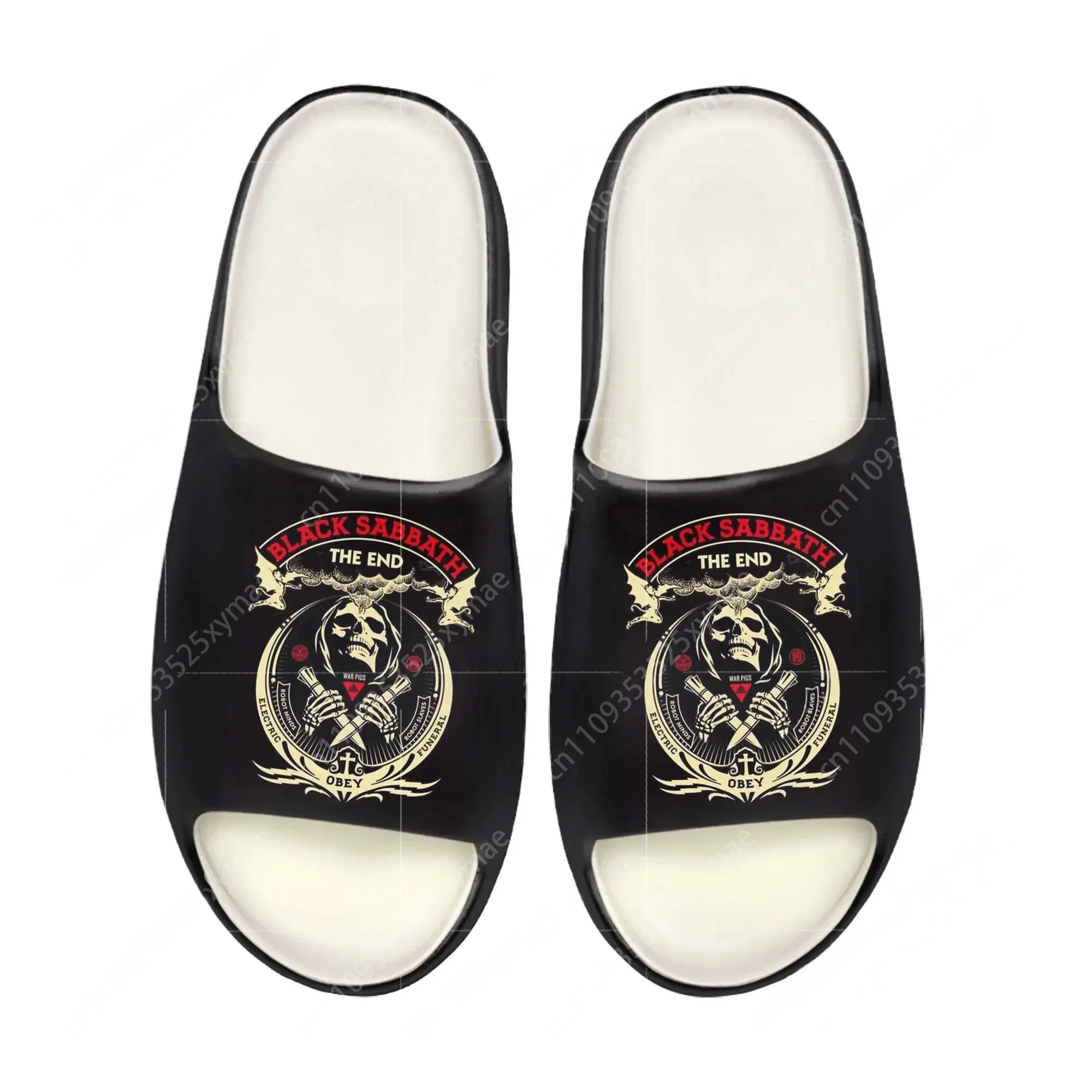 Black Heavy Metal Band Sabbath - Men Shoes Office recensione e prezzo