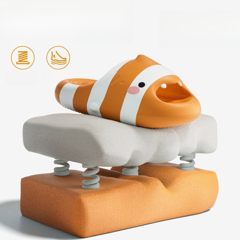 Cute Fish Cartoon Slides Women - Men'S Shoes For Summer recensione e prezzo