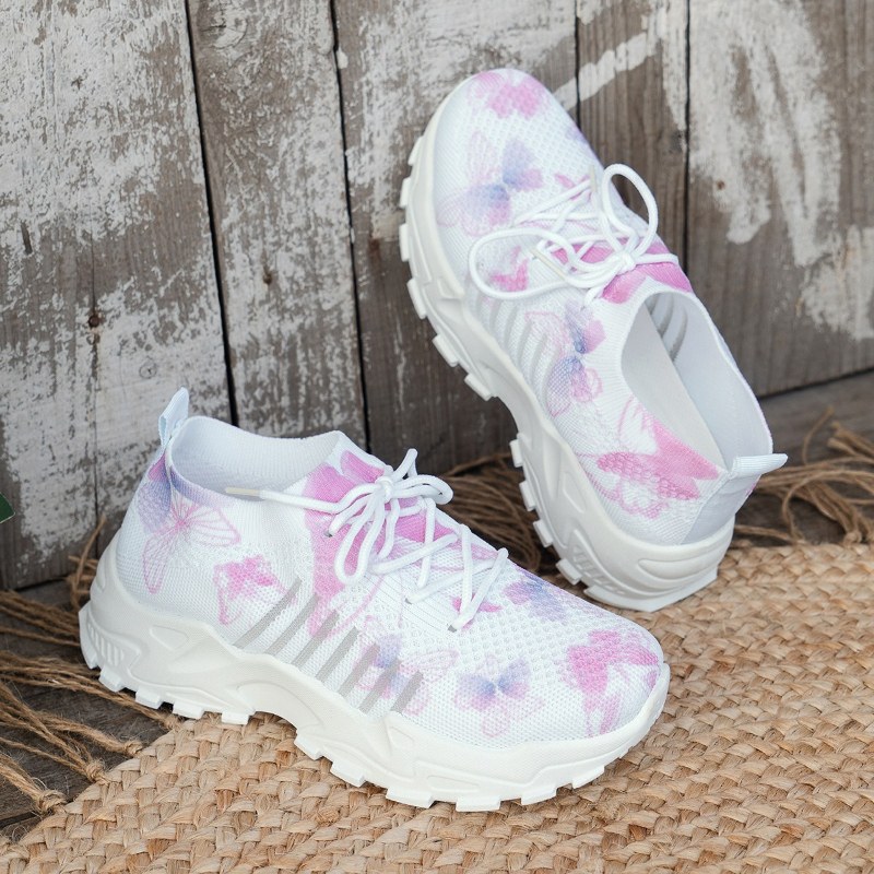 Women Butterfly Print Mesh Sne - Running Shoes Lightweight recensione e prezzo