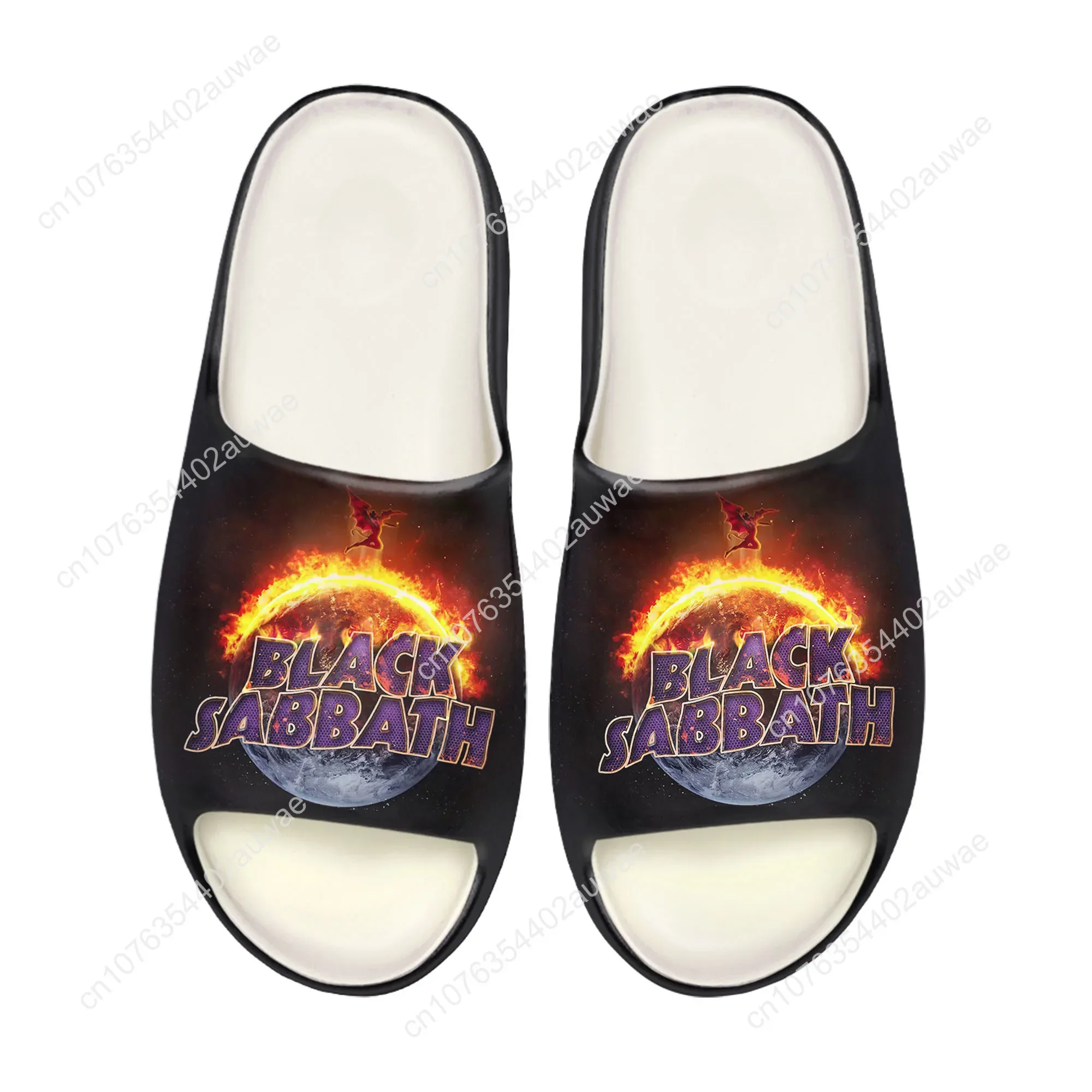 Black Heavy Metal Band Sabbath - Men Shoes Office recensione e prezzo