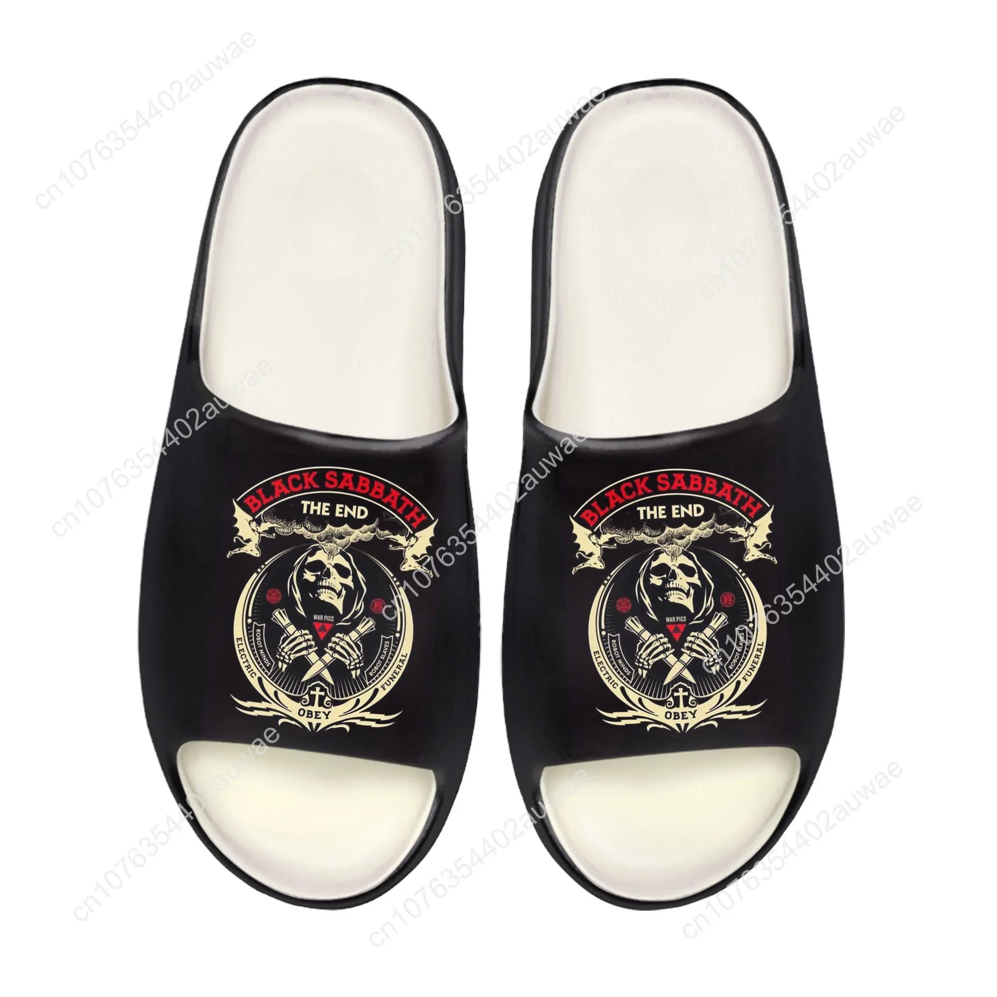 Black Heavy Metal Band Sabbath - Men Shoes Office recensione e prezzo