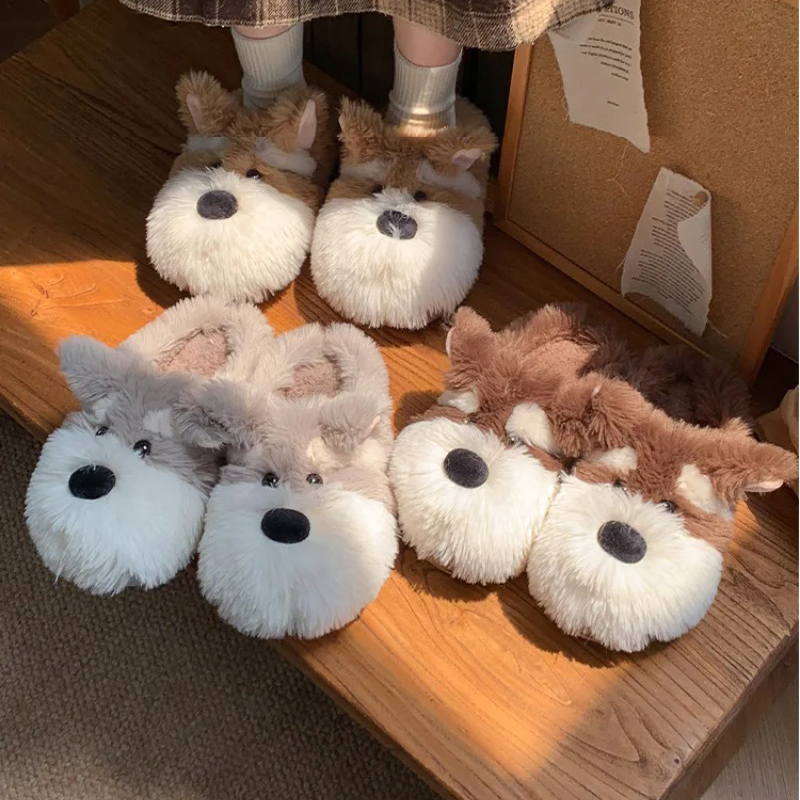 Dog Home Fuzzy Slipper Women P - Men'S Shoes Grip recensione e prezzo